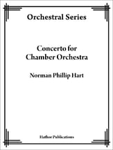 Concerto for Chamber Orchestra Orchestra sheet music cover